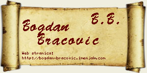 Bogdan Bracović vizit kartica